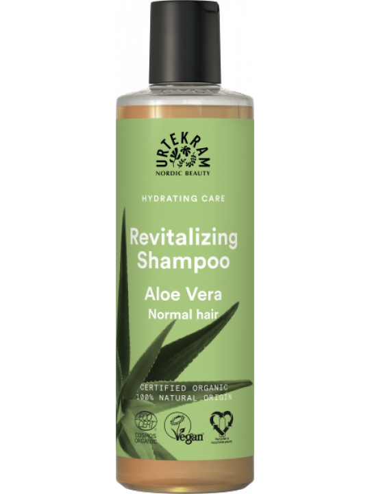 Shampoing Aloé Véra cheveux normaux 250ml Urtekram