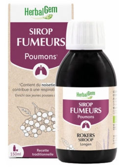 Sirop des Fumeurs bio 250 ml Herbalgem Herboristerie de paris
