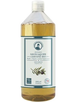Savon liquide sans parfum et sans allergène recharge 1L L artisan Savonnier modèle économique Herboristerie de paris
