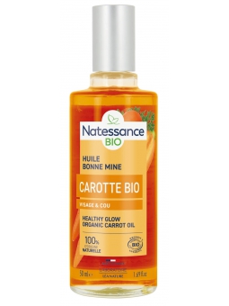 Huile nourrissante de Carotte 50ml Natessance