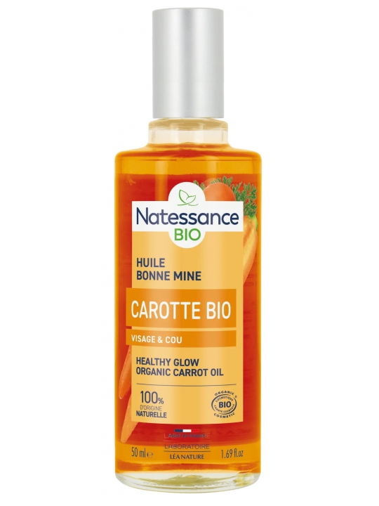 Huile nourrissante de Carotte 50ml Natessance