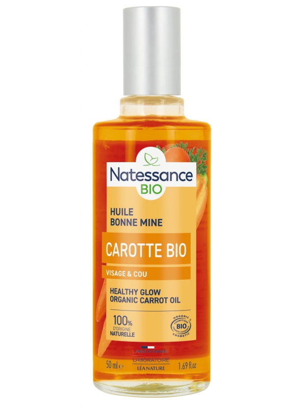 Huile nourrissante de Carotte 50ml Natessance