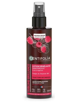 Lotion démêlante vinaigre de Framboise 200ml lotion démêlante Brillance sans rinçage Centifolia Herboristerie de paris