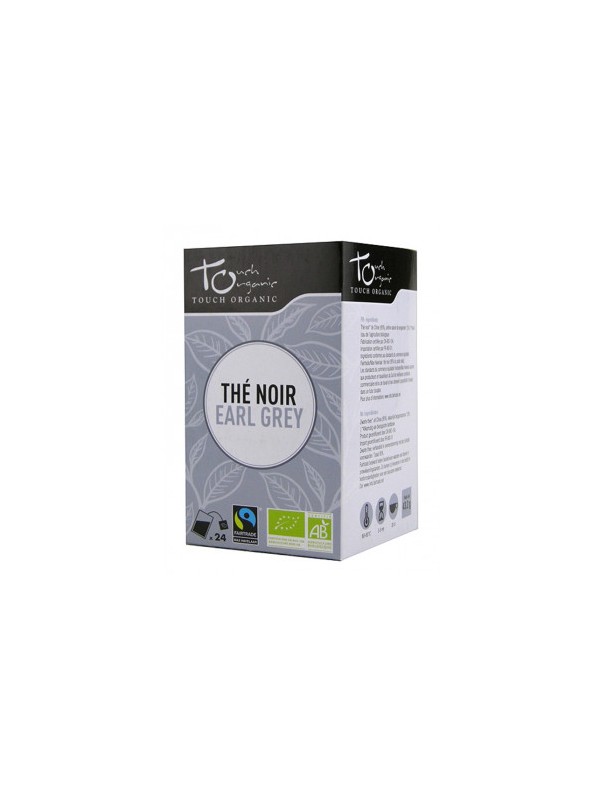 Thé noir Earl Grey BIO 24 sachets 48g Touch Organic
