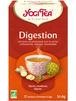 Infusion Digestion 17 infusettes Yogi Tea