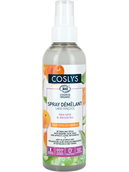 Spray démêlant sans rinçage 200 ml Coslys volume démêlage et brillance Herboristerie de paris