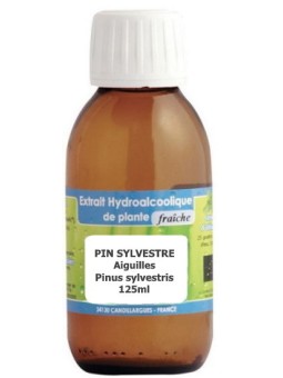 Extrait hydro alcoolique Pin sylvestre aiguilles 125ml Phytofrance Herboristerie de paris
