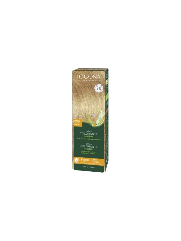 Crème colorante Aurore cheveux blonds 150ml Logona