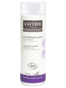 Eau démaquillante Pétale d'Iris yeux sensibles 150ml Cattier
