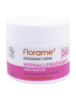 Déodorant crème à l'aloe Vera Bio 50g Florame
