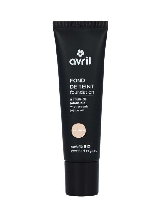 Fond de teint Porcelaine 30ml Avril Cosmétique pour les peaux très claires Herboristerie de paris