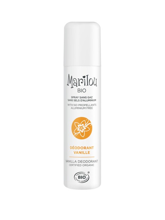 Déodorant spray Vanille 75ml Marilou Bio