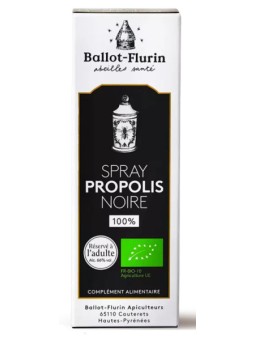Spray à la propolis noire 15ml Ballot Flurin herboristerie de paris extrait de propolis française