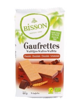 Gaufrettes chocolat 190g Bisson