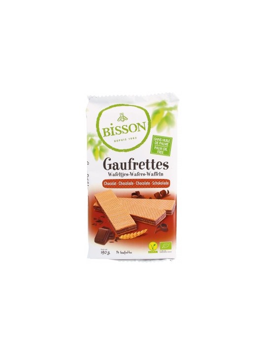 Gaufrettes chocolat 190g Bisson