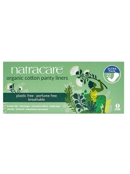 22 Protèges slip incurvé en coton bio Natracare
