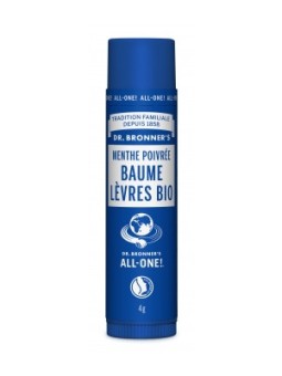 Baume à lèvres Menthe poivrée bio 4g Dr Bronners