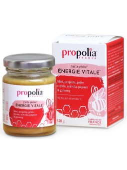 Energie Vitale tonus vitalité immunité 120g Propolia ginseng Heboristerie de paris