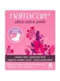 8 Serviettes longues Ultra Extra à ailettes Natracare