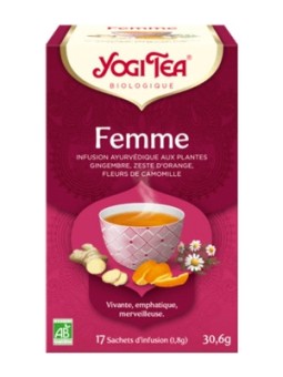 Infusion La Femme 17 infusettes Yogi Tea