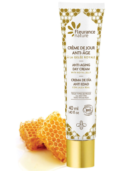 Crème de jour anti âge à la Gelée Royale Bio 40ml Fleurance Nature