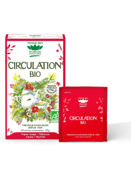 Tisane Circulation bio 20 sachets 32g Romon Nature Herboristerie de paris