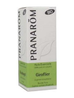 Huile essentielle de Giroflier Clou de Girofle Bio Flacon compte gouttes 10ml Pranarôm