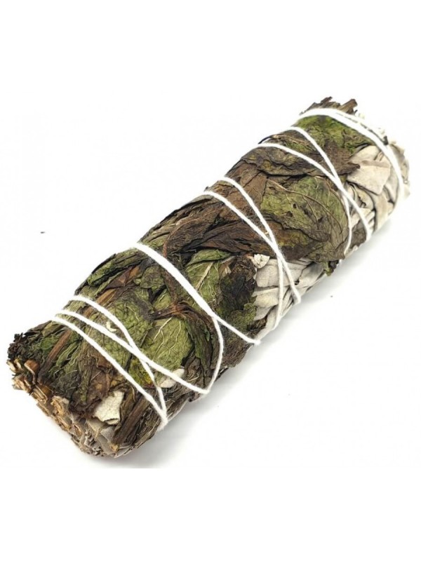 Fagot de Sauge Blanche et Menthe Poivrée 20g Herboristerie de Paris