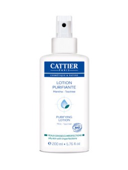 Lotion purifiante peaux jeunes 200ml Cattier