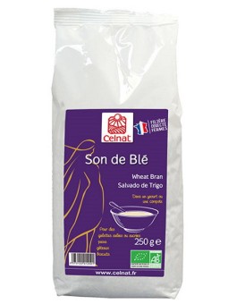 Son de Blé bio 250 gr Celnat fibres transit intestinal Herboristerie de paris