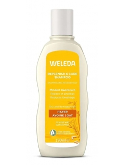 Shampoing régénérant à l'Avoine cheveux secs et abîmés 190ml Weleda Herboristerie de Paris