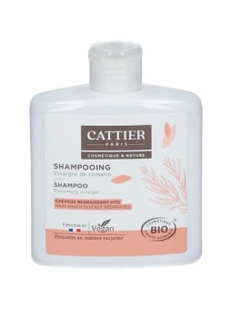 Shampoing au vinaigre de romarin cheveux gras 250ml qte_xls Cattier Herboristerie de Paris