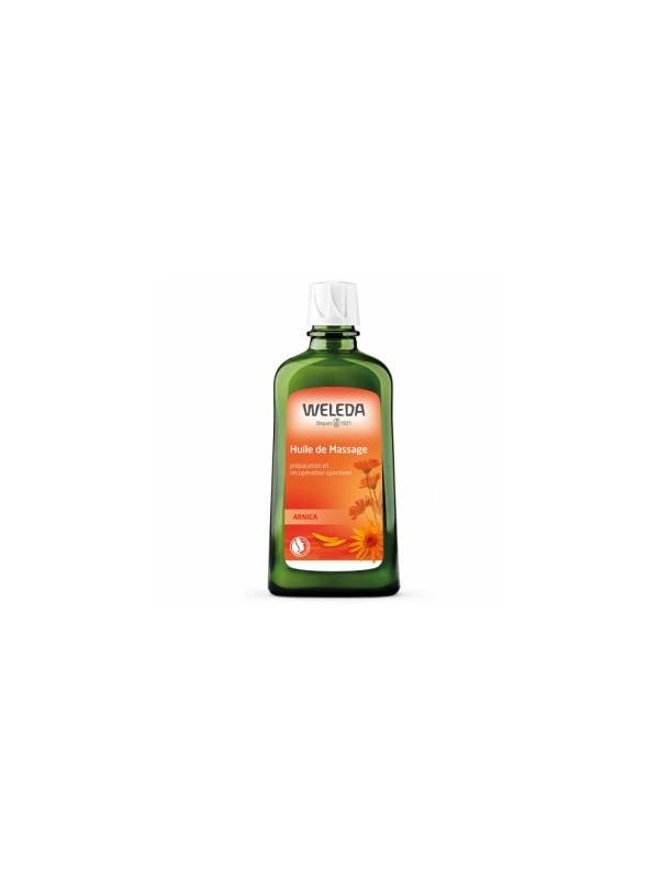 Huile de massage à l'arnica 200ml Weleda Herboristerie de Paris