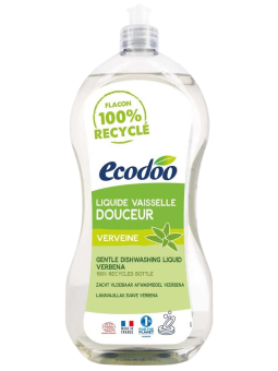 Liquide vaisselle douceur aloé vera senteur verveine 1L Ecodoo Herboristerie de Paris