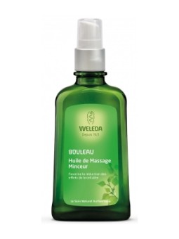 Huile de massage minceur aux extraits de bouleau 100ml Weleda Herboristerie de Paris