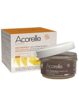 Cire orientale Fleur d'Ylang et Sucre de Canne corps pot de 300g Acorelle Herboristerie de Paris