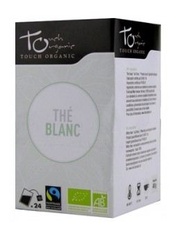 Thé blanc BIO 24 sachets 48g Touch Organic Herboristerie de Paris