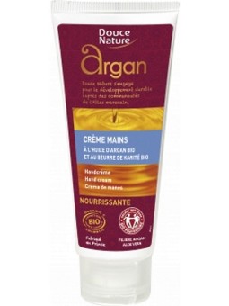 Crème mains à l'huile d'Argan et Beurre de Karité 60ml Douce Nature Herboristerie de Paris