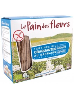 Tartines craquantes au Sarrasin sans sel ni saccharose ajoutés 150g Le Pain Des Fleurs Herboristerie de Paris