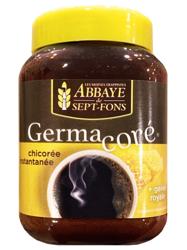 Germacoré Chicorée instantanée avec céréales et gelée royale 100g Abbaye de Sept Fons Herboristerie de Paris