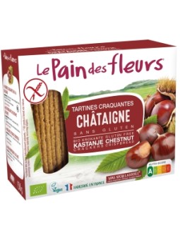 Tartines craquantes à la Châtaigne 150g Le Pain Des Fleurs Herboristerie de Paris