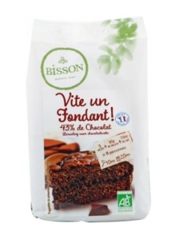 Vite un gâteau Fondant au chocolat préparation pour gâteau 300g Bisson Herboristerie de Paris