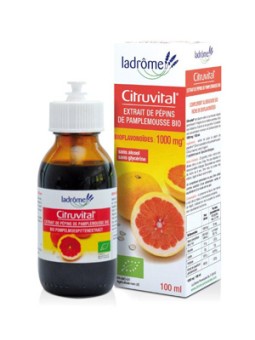 Citruvital extrait de pépins de pamplemousse 1000 mg 100ml Ladrome Herboristerie de Paris