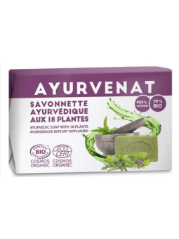 Savon ayurvédique aux 18 plantes 100g Oleanat Herboristerie de Paris