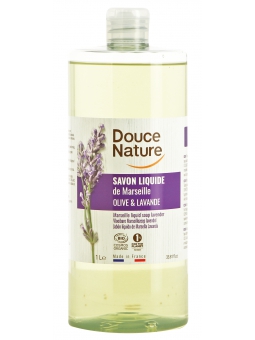 Recharge du Savon de Marseille liquide Olive et Lavande 1 litre Douce Nature Herboristerie de Paris