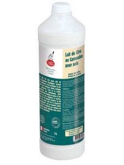 Lait de cire au Carnauba pour sols 1 litre Droguerie Ecologique Herboristerie de Paris