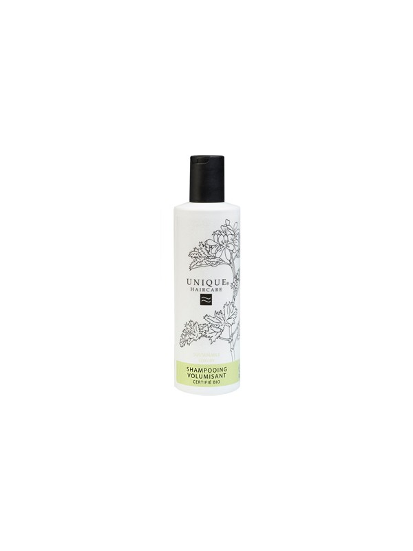 Shampoing volume Menthe Poivrée cheveux normaux et fins 250ml Unique Herboristerie de Paris