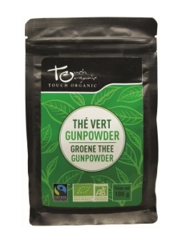 Thé vert BIO Gunpowder vrac 100g Touch Organic Herboristerie de Paris