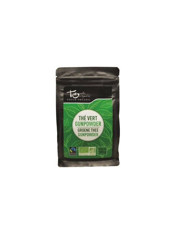 Thé vert BIO Gunpowder vrac 100g Touch Organic Herboristerie de Paris