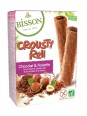 Crousty Roll Biscuits fourrés Cacao et Noisette 125g Bisson Herboristerie de Paris